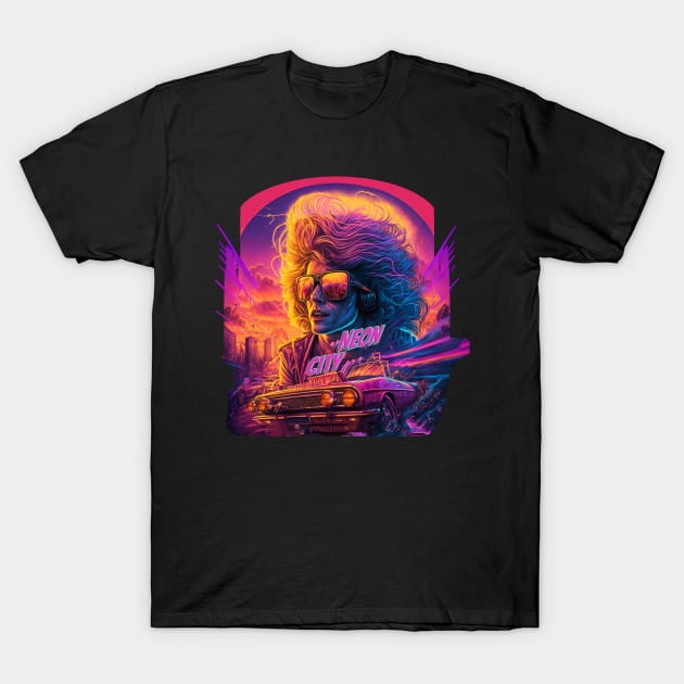 Neon City T-Shirt by Shirt-O-Rama